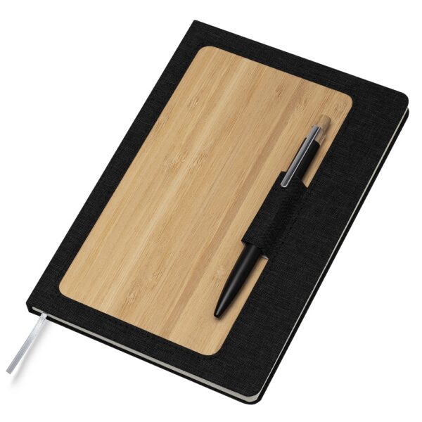 Caderno A5 Capa Dura RPET Bambu S48941 - Image 4