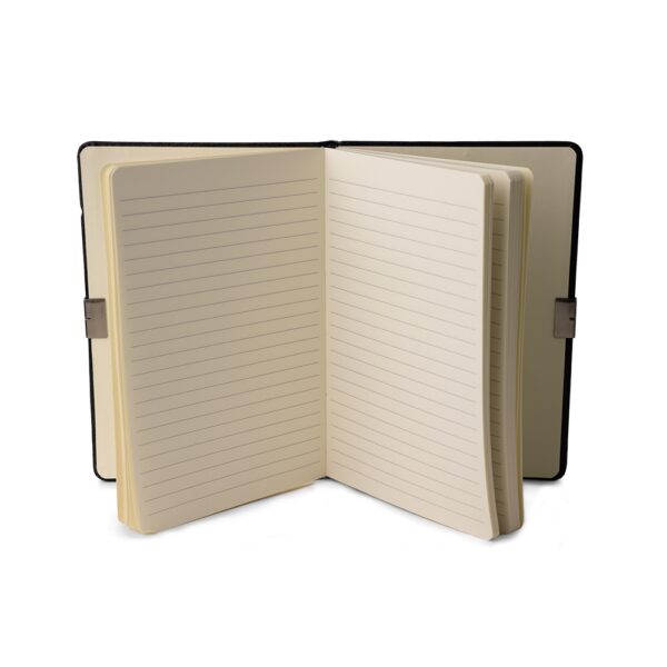 Caderno A5 Couro Sintético Fecho Metalico S92051 - Image 2