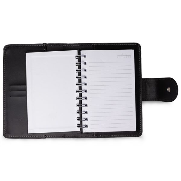 Caderno B6 Couro Sintético Fecho com Botão S36051 - Image 2