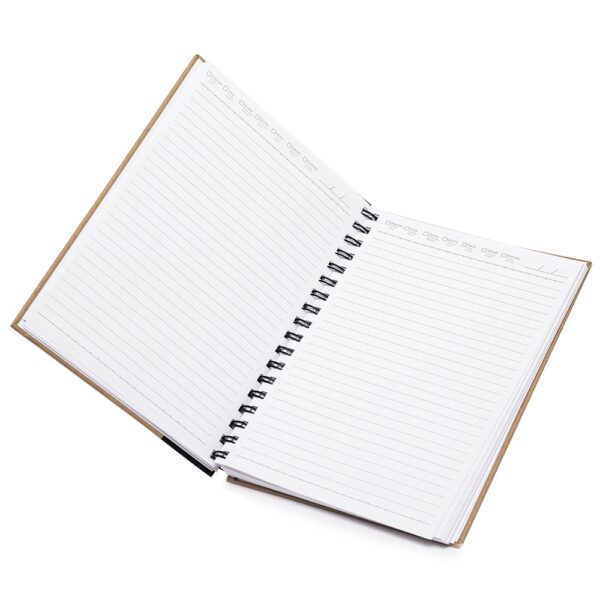 Caderno A5 Kraft Espiral S19051 - Image 3