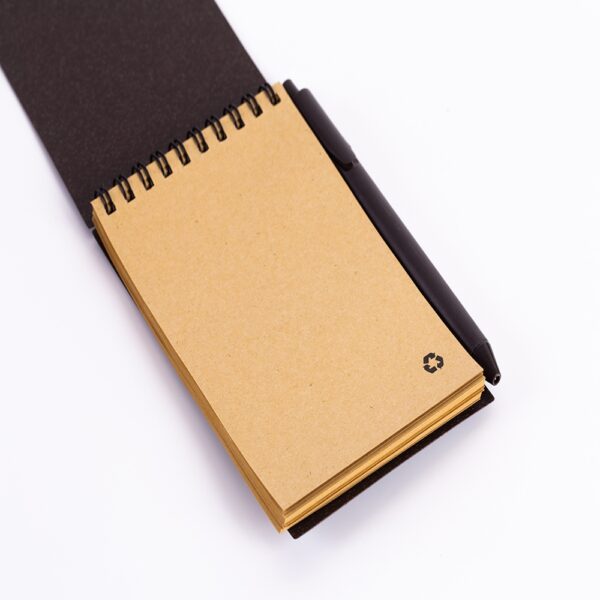 Bloco de Anotações A6 com Caneta Grãos de Café Eco S88641 - Image 3