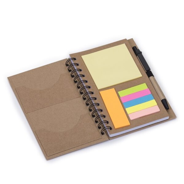 Bloco de Anotações B6 Post-it com Caneta Eco S03321 - Image 3