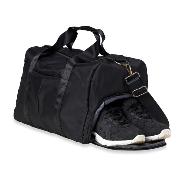 Bolsa Exportiva Poliéster Troley com Bolso Porta Tenis e Molhados S58040 - Image 2
