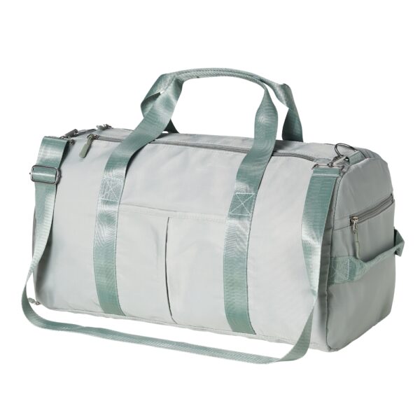 Bolsa Exportiva Poliéster Troley com Bolso Porta Tenis e Molhados S58040 - Image 6