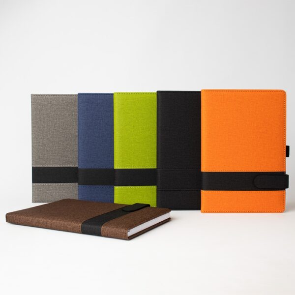 Caderno Moleskine A5 Pautado Linho S20160