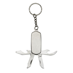 Chaveiro Metal Canivete 4 Funções S01201