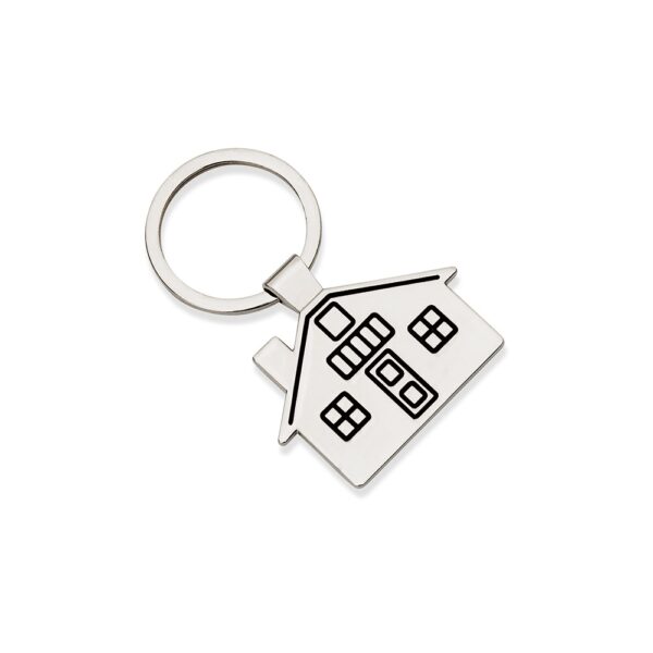 Chaveiro Metal Casa Brilho e Fosco Sbr20021 Sf20021 - Image 4