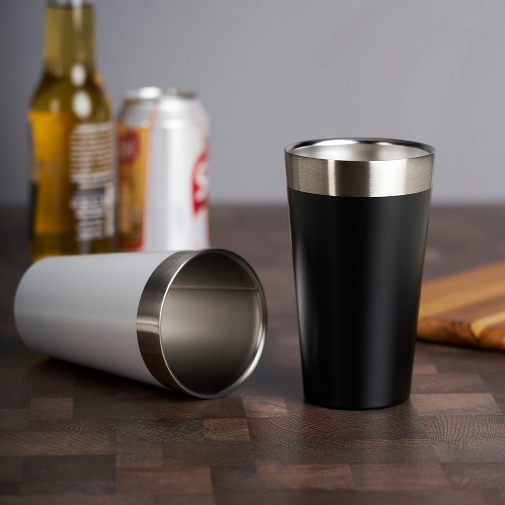 Copo Térmico 473ml Mod Similar Inox Parede Dupla Sem Tampa e com Tampa Acrilica Bucks S08040 Sb08040 - Imagem 11