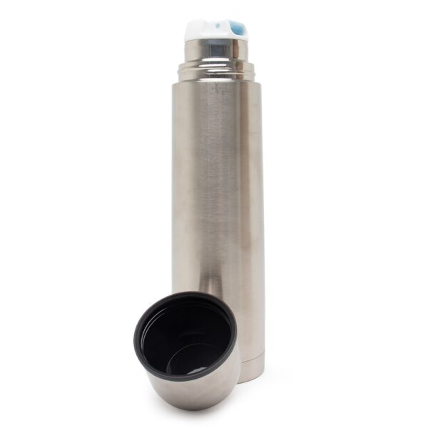 Garrafa Térmica Inox 750ml com Capa Couro Sintetico S71110 - Image 2