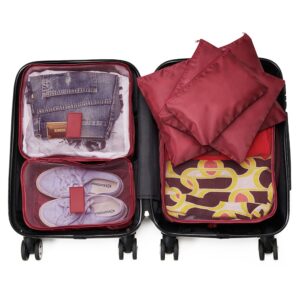 Necessaire Kit Organizador para Viagem 6 Peças S83581 Sb83581