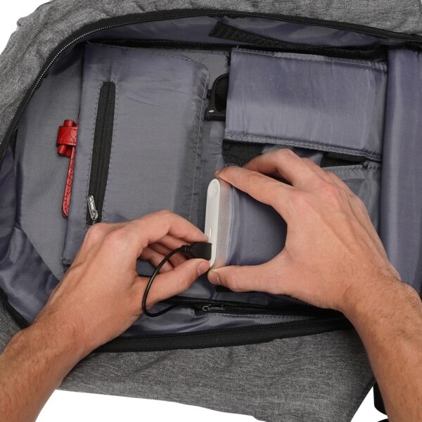 Mochila Notebbok USB Anti-furto Troley de Poliéster  S60310 - Image 8