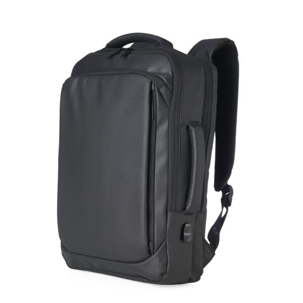 Mochila Pasta Notebook USB Troley Couro Sintético S10910 - Image 2