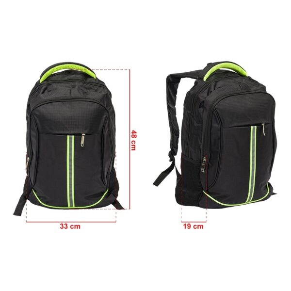 Mochila Notebook Nylon com Faixa Refletiva S43080 - Image 5
