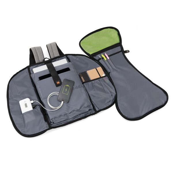 Mochila Pasta Desmontavel Notebook USB Poliéster S80741