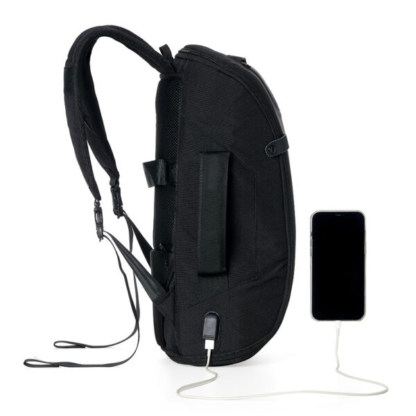 Mochila Pasta Desmontavel Notebook USB Poliéster S80741 - Image 5