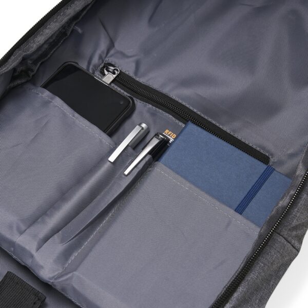 Mochila Notebook com Bloqueador RFID Poliéster Troley S87741 - Image 4