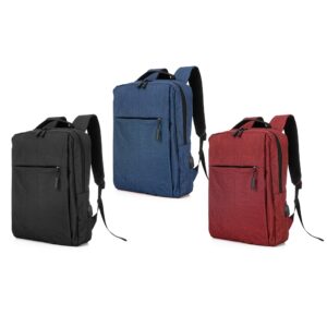 Mochila Notebbok USB de Nylon S02310