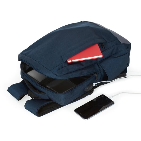 Mochila Notebook USB Nylon Troley S43030 Sb43030 - Image 3