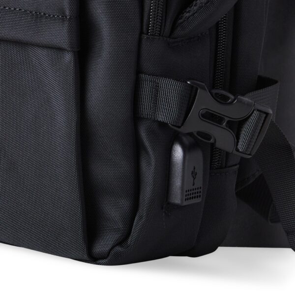 Mochila Pasta Notebook USB Troley de Nylon S90050 - Image 5
