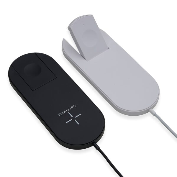 Base de Carregamento USB Celular, Iwatch por Indução 2 em 1 S35040 - Image 2
