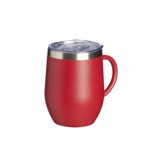 Caneca Térmica Inox 350ml Tampa Acrílica com Bocal e Trava de Segurança S18040 - Image 8