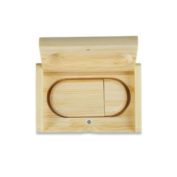 Pen Drive Bambu com Estojo Eco 8,16 e 32GB S660