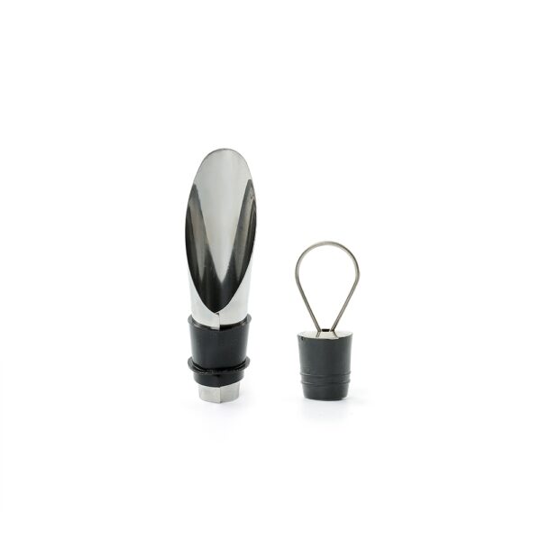 Kit Vinho 4 Peças Estojo para 1 Garrafa Couro Sintético S39430 - Image 6