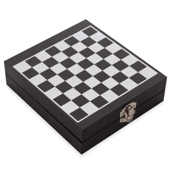 Kit Vinho Xadrez 4 peças com Estojo para Presente S64021 - Image 3