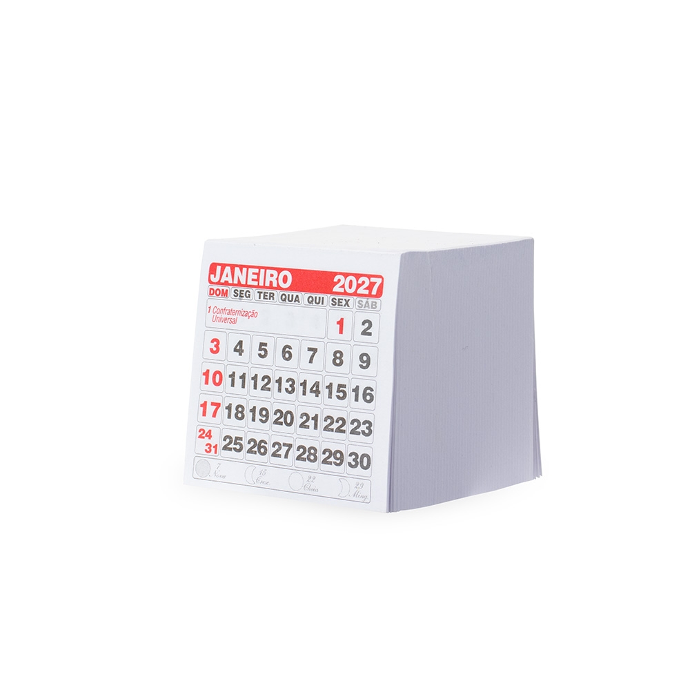 Calendário Mensal Anual de Mesa em PVC S75621 S85621 - Imagem 9