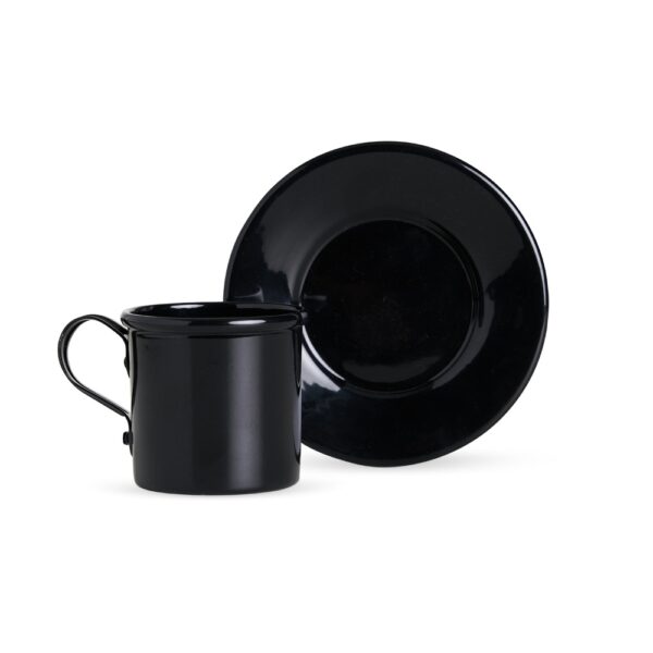 Xícara de Café com Pires 100ml Alumínio S74941 - Image 2