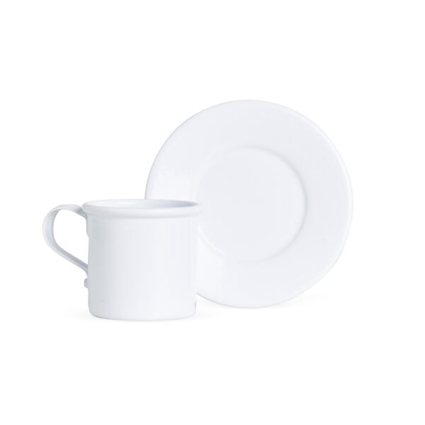 Xícara de Café com Pires 100ml Alumínio S74941 - Image 6