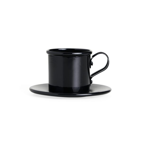 Xícara de Café com Pires 100ml Alumínio S74941 - Image 4