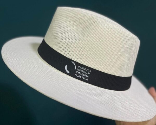 Chapéu Agro Panamá Vintage Palha Shantung Aba Larga Casual e Versátil Schapeu - Image 7