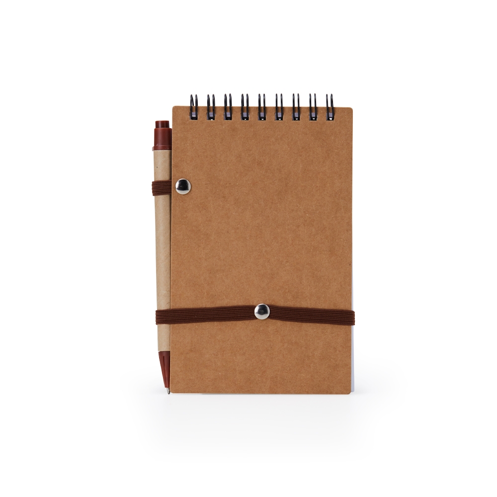 Bloco de Anotações Kraft A6 com Caneta Eco S46050 - Imagem 9