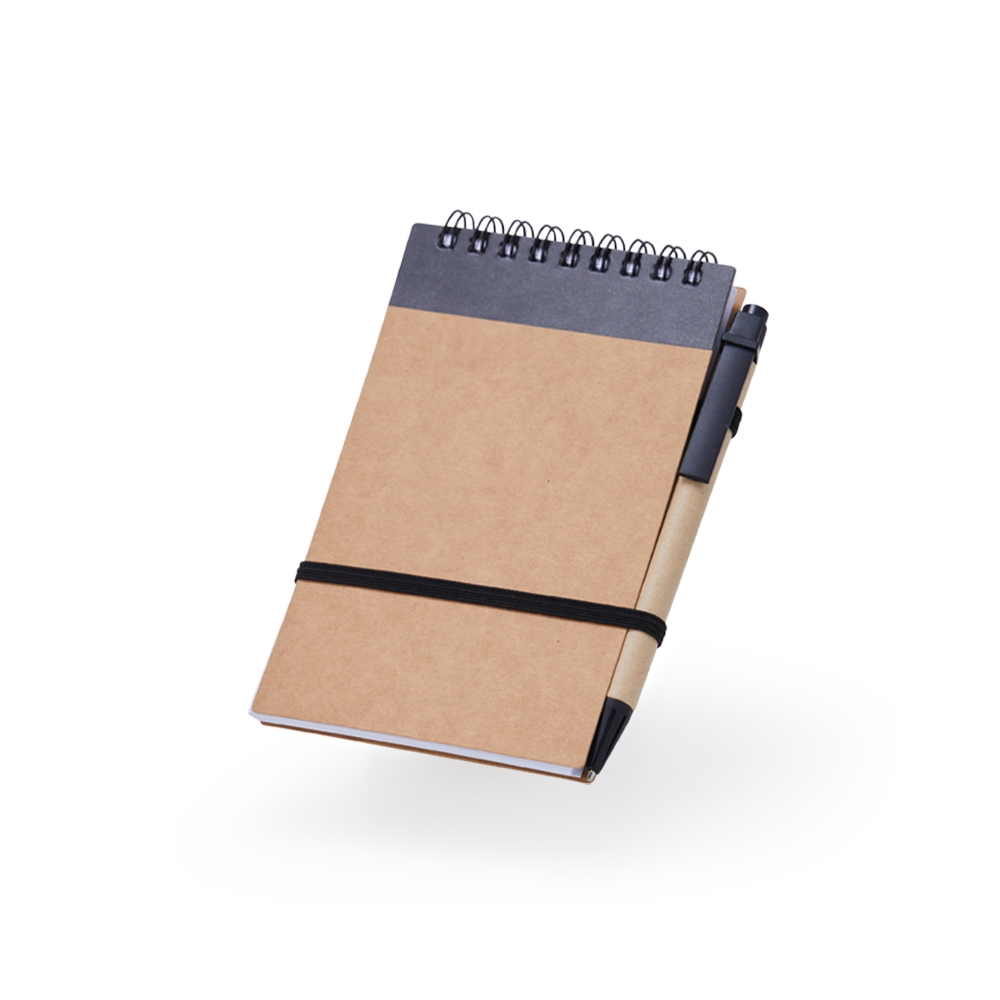 Bloco de Anotações Kraft A6 com Caneta Eco S46050 - Imagem 7