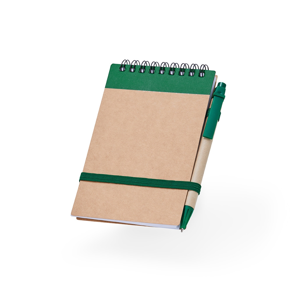 Bloco de Anotações Kraft A6 com Caneta Eco S46050 - Imagem 2