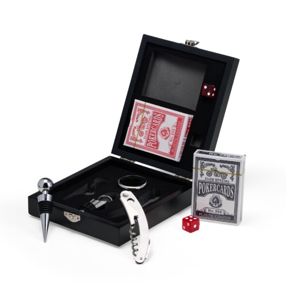 Kit Vinho com Jogo de Baralho S82180 - Image 2