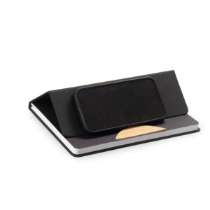 Caderno Moleskine A5 com Suporte Celular rPET Pautado S10160 S10160@e