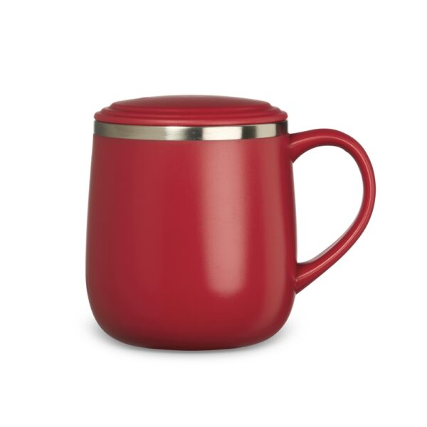 Caneca Inox Parede Dupla 370ml Tampa Plástica Antiderrapante S16781 - Image 3