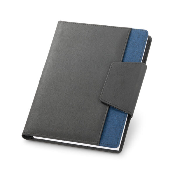 Conjunto Executivo Caderno Moleskine A5 e Capa em Couro Sintético e Tecido com Embalagem Sg88735 - Image 5