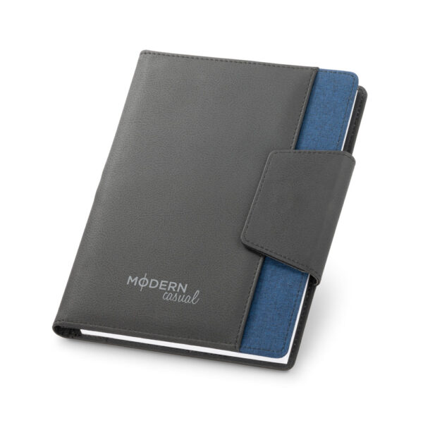 Conjunto Executivo Caderno Moleskine A5 e Capa em Couro Sintético e Tecido com Embalagem Sg88735 - Image 4