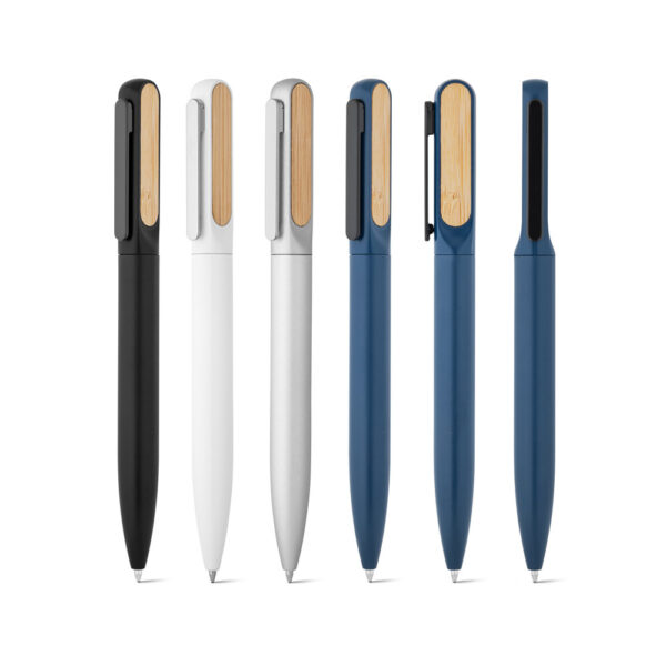 Caneta Alumínio e Bambu Eco com Estojo Catão Sg78719