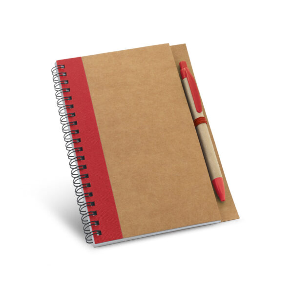 Caderno de Anotações B6 Kraft com Caneta Sg51739 - Image 4