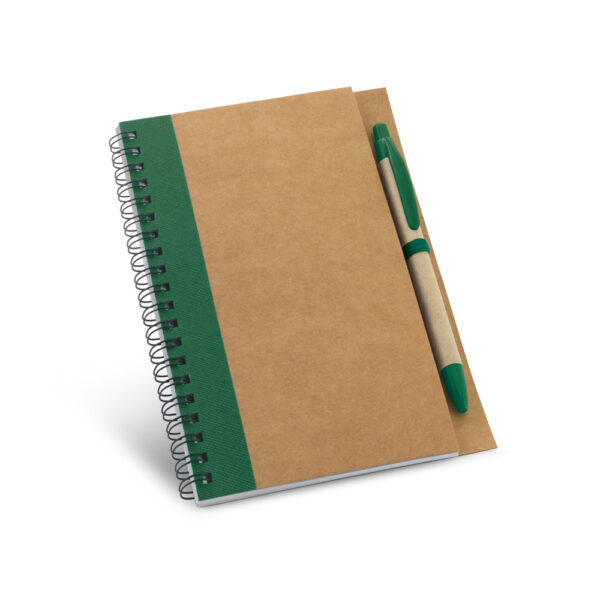 Caderno de Anotações B6 Kraft com Caneta Sg51739 - Image 3
