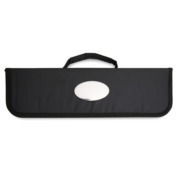 Kit Churrasco 4 Peças Inox e Madeira de Bambu com Estojo de Nylon S49881 - Image 3