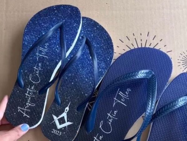 Chinelo Borracha Similar Personalizado para Festas e Eventos Schinelo - Image 7