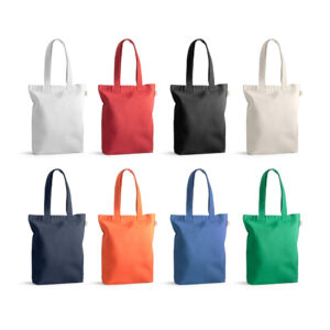 Sacola Ecobag Algodão e Poliéster Reciclado Eco 42x38x10cm Sg17329