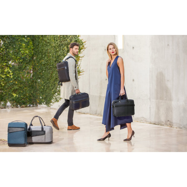 Bolsa Executiva Viagem Nylon e Couro Sintético Sg12529 - Image 6