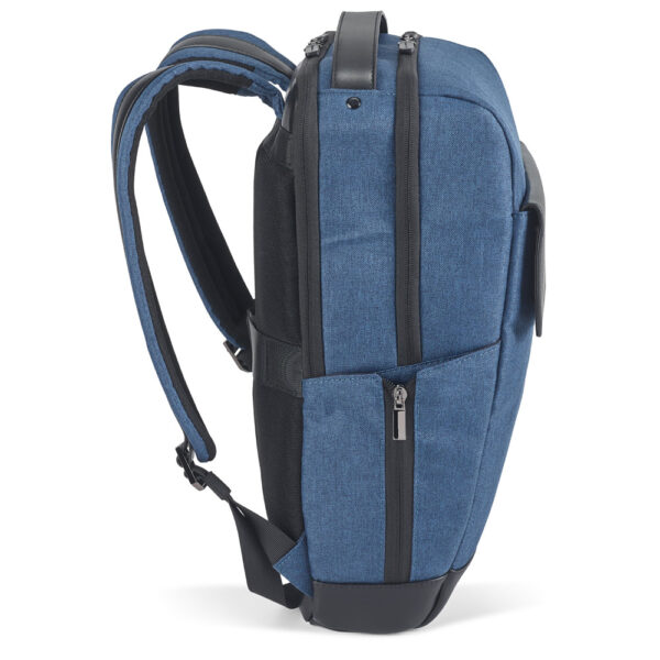 Mochila Notebook Nylon e Couro Sintético Sg18629 - Image 7