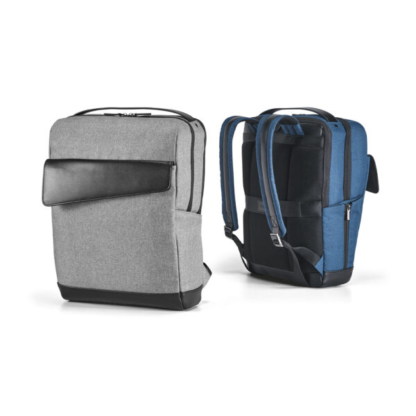 Mochila Notebook Nylon e Couro Sintético Sg18629 - Image 2